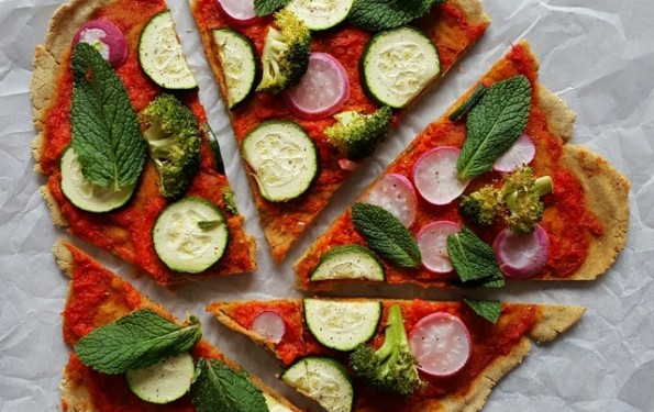 Warzywna pizza